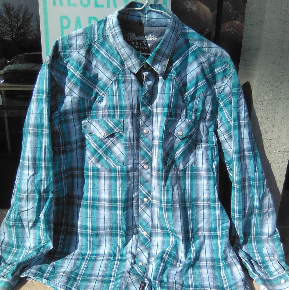 Wrangler flannel shirt